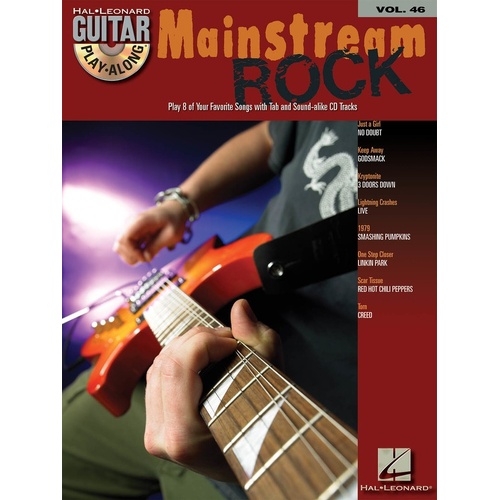 Mainstream Rock Guitar Playalong V46 Book/CD (Softcover Book/CD)