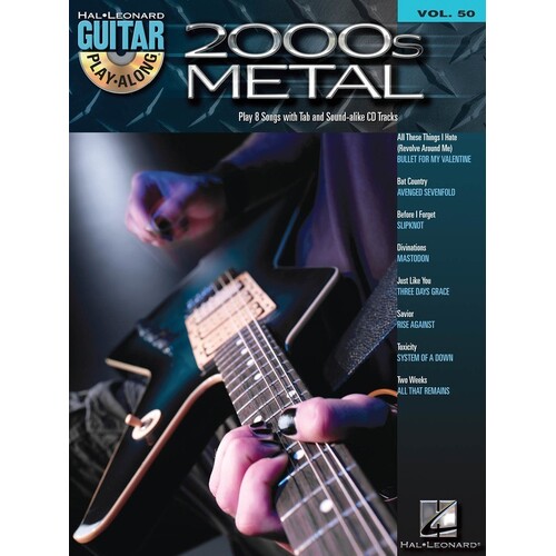 2000S Metal Guitar Play Along V50 Book/CD (Softcover Book/CD)