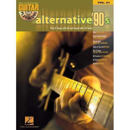 Alternative 90s Guitar Play-Along V51 BK/CD