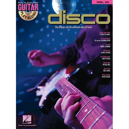 Disco Guitar Play-Along V53 BK/CD
