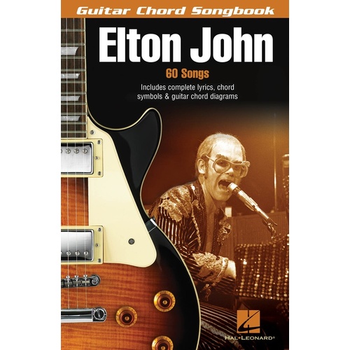 Elton John Guitar Chord Songbook (Softcover Book)