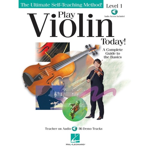 Play Violin Today Lvl 1 Book/Online Audio (Softcover Book/Online Audio)