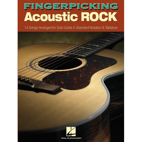 Fingerpicking Acoustic Rock: 14 Songs Notes & TAB for Intermediate Guitarists