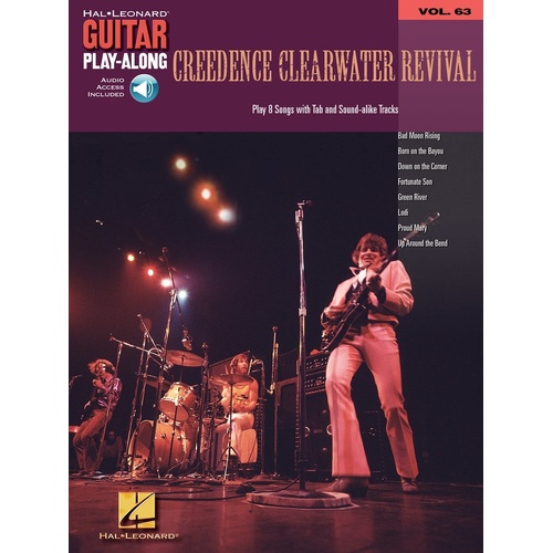 Creedence Clearwater Revival Guitar Play Along V63 (Softcover Book/CD)