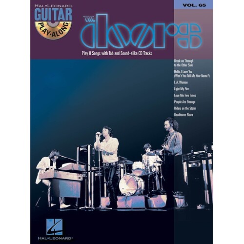 Doors Guitar Play Along Book/CD V65 Guitar Nop (Softcover Book/CD)