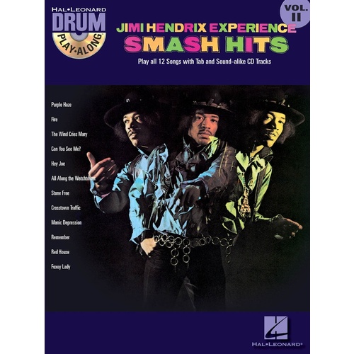 Smash Hits Drum Play Along Book/CD V11 (Softcover Book/CD)