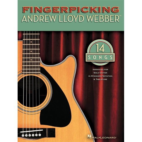 Fingerpicking Andrew Lloyd Webber Guitar (Softcover Book)