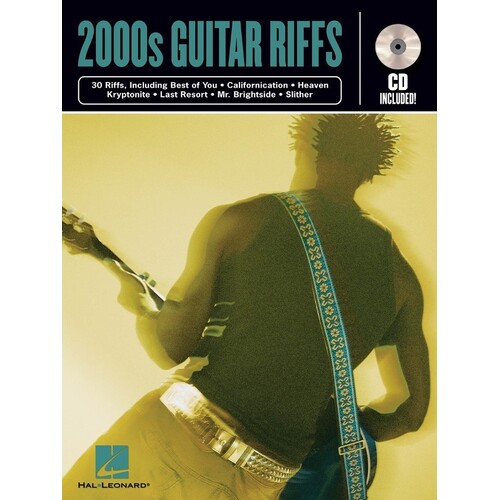 Riff Notes 2000S Guitar Riffs Book/CD (Softcover Book/CD)