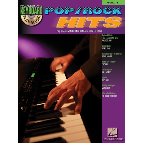 Pop Rock Hits Keyboard Play Along Book/CD V1 (Softcover Book/CD)