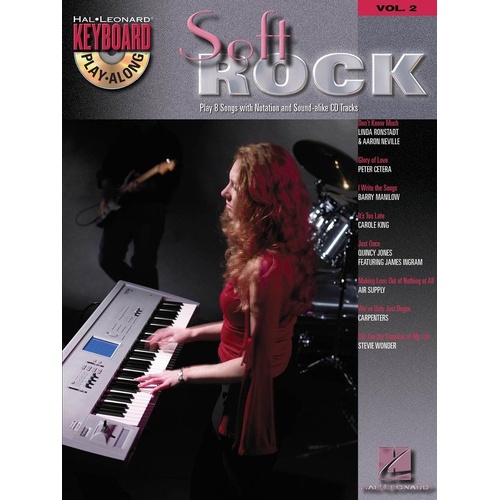 Soft Rock Keyboard Play-Along Book/CD Volume 2