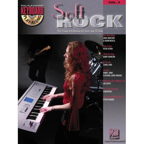 Soft Rock Keyboard Play-Along Book with CD Volume 2
