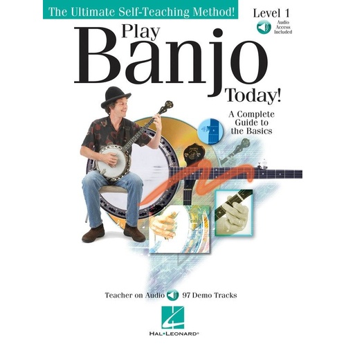 Play Banjo Today Level 1 Book with Online Audio Access