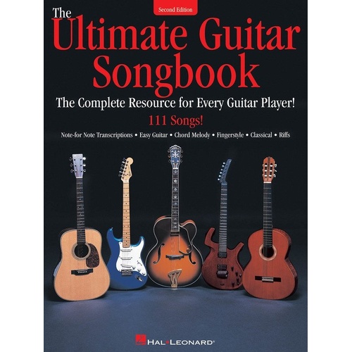 Ultimate Guitar Songbook 2nd Edition - 111 Song Collection for Guitar