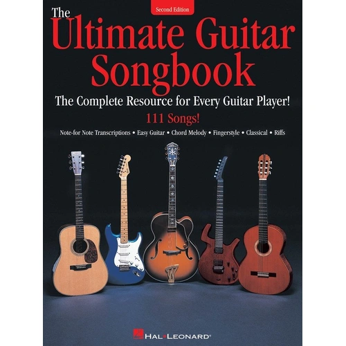 Ultimate Guitar Songbook 2nd Edition - 111 Songs for Guitar, Hal Leonard, Guitar TAB, 240 Pages