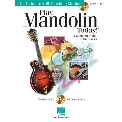 Play Mandolin Today Book/CD Lvl 1 (Softcover Book/CD)
