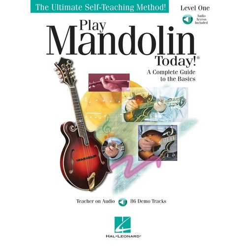 Play Mandolin Today! Level 1 Book with CD - Hal Leonard