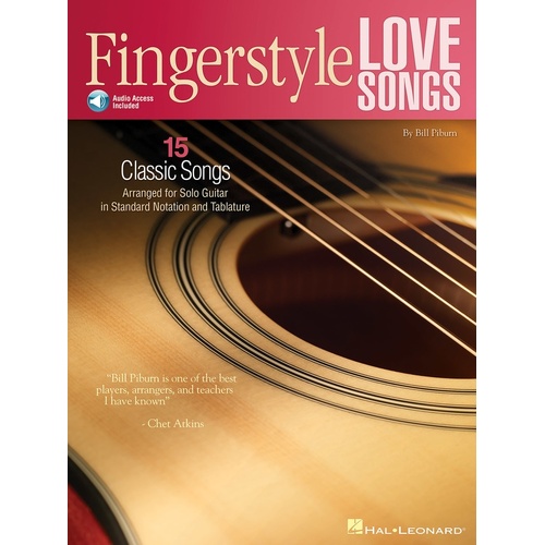 Fingerstyle Love Songs Guitar (Softcover Book/CD)