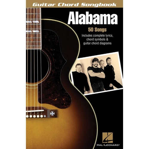 Alabama Guitar Chord Songbook (Softcover Book)