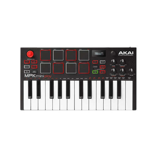 Akai Pro MPK Mini Play mk3 Mini Controller Keyboard w/ Speakers