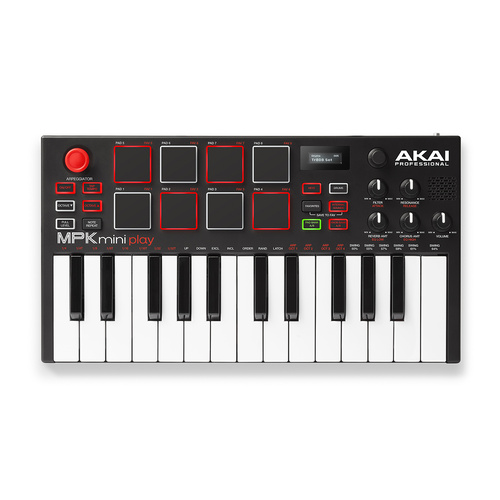 Akai MPK Mini Play 25 Note Controller Keyboard w' In Built Sounds