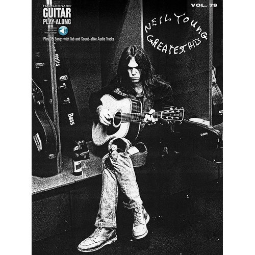 Neil Young Guitar Play-Along V79 BK/OLA - 15 Songs with Tabs, Lyrics & Online Audio Access