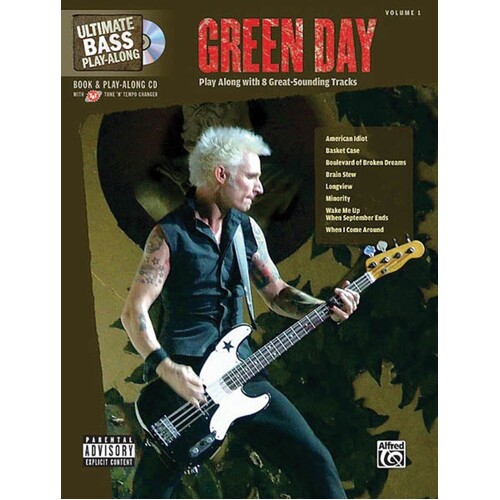 Green Day Ultimate Bass Play Along V1 Book/CD (Softcover Book/CD)