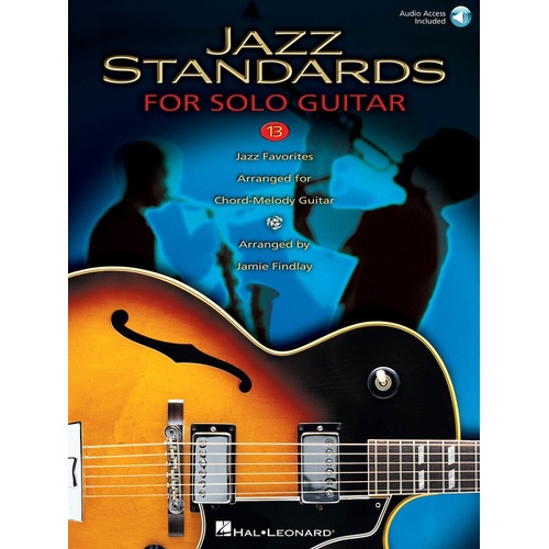 Jazz Standards Chord Melody For Guitar Book/CD (Softcover Book/CD)