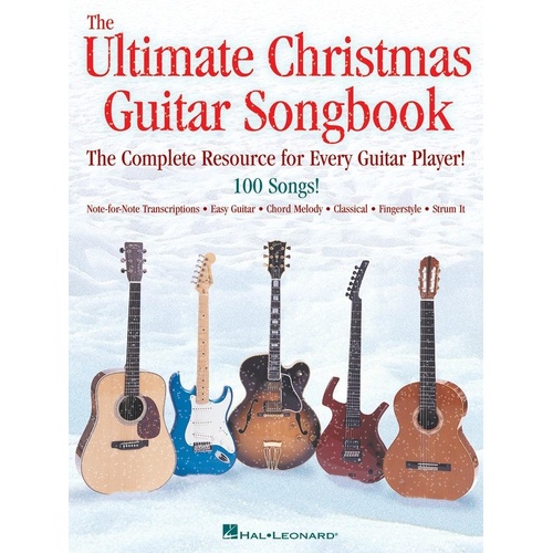 Ultimate Christmas Guitar Songbook by Hal Leonard - 100 Songs, Guitar TAB, 226 Pages