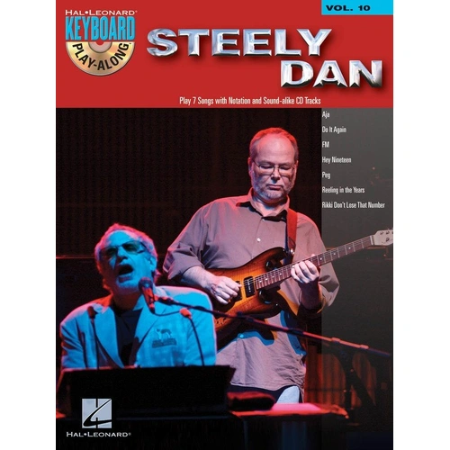 Steely Dan Keyboard Play-Along Book/CD Volume 10