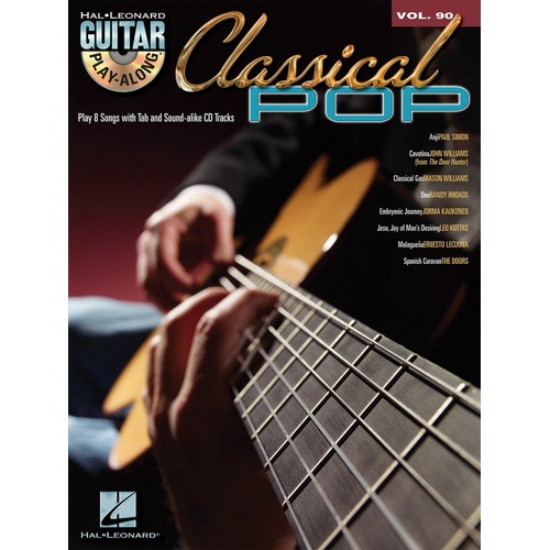 Classical Pop Guitar Play Along Book/CD V90 (Softcover Book/CD)