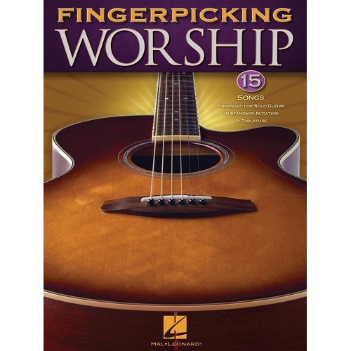 Fingerpicking Worship Guitar (Softcover Book)