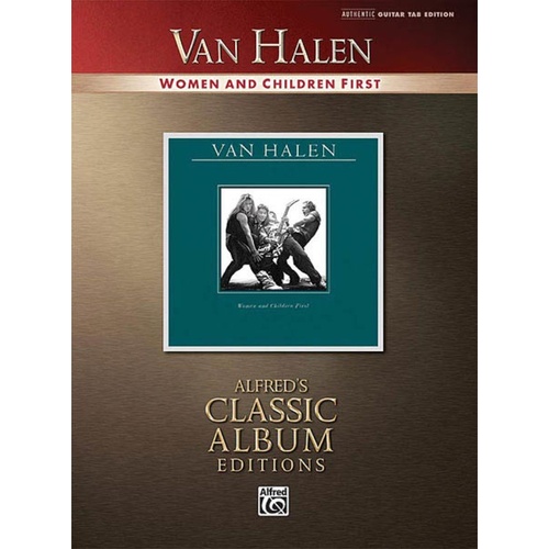 Women And Children First Guitar TAB (Softcover Book)