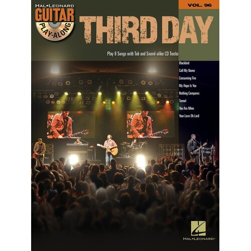 Third Day Guitar Play Along V96 Book/CD (Softcover Book/CD)