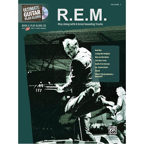 Rem Ultimate Guitar Play Along V1 Book/CD (Softcover Book/CD)