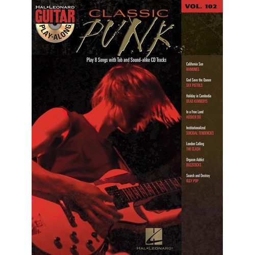Classic Punk Guitar Play-Along V102 BK/CD
