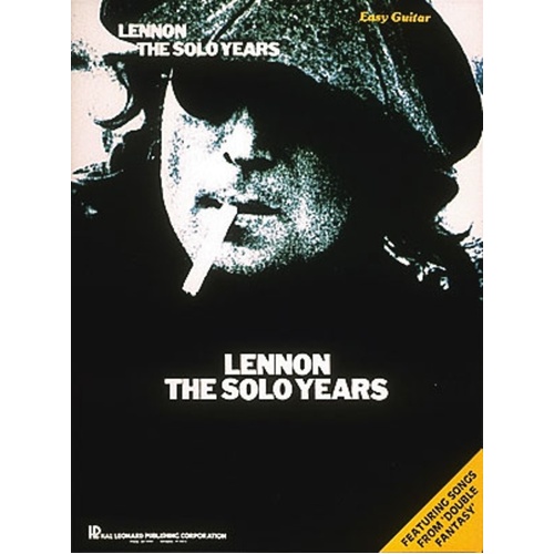 John Lennon Solo Years Easy Guitar (Softcover Book)