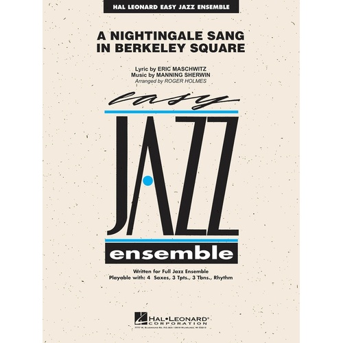 A Nightingale Sang In Berkeley Square Junior Ensemble 2 (Music Score/Parts/CD)