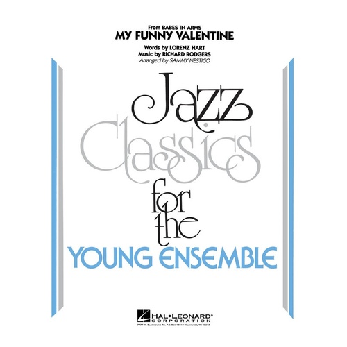 My Funny Valentine Junior Ensemble 3 (Music Score/Parts)