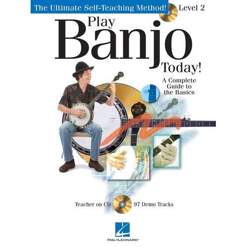 Play Banjo Today Book/CD Lvl 2 (Softcover Book/CD)