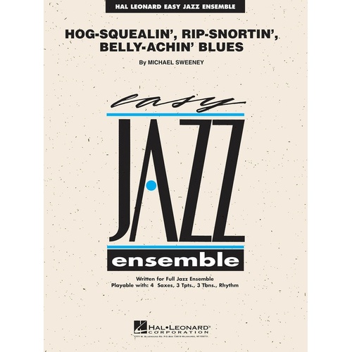 Hog Sqealin Rip Snortin Belly Achin Blues Junior Ensemble 2 (Music Score/Parts/CD)
