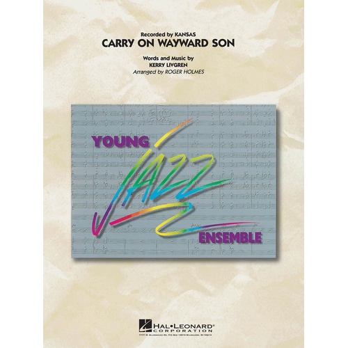 Carry On Wayward Son Junior Ensemble 3 (Music Score/Parts)