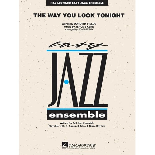 Way You Look Tonight Junior Ensemble 2 (Music Score/Parts/CD)