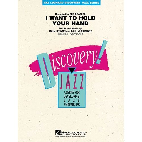 Discovery Jazz Ensemble - I Want To Hold Your Hand 1.5 Score/Parts/Online Audio (Pod) (Score/Parts/Online Audio)