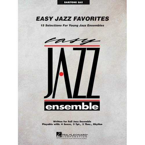 Easy Jazz Favorites for Baritone Saxophone