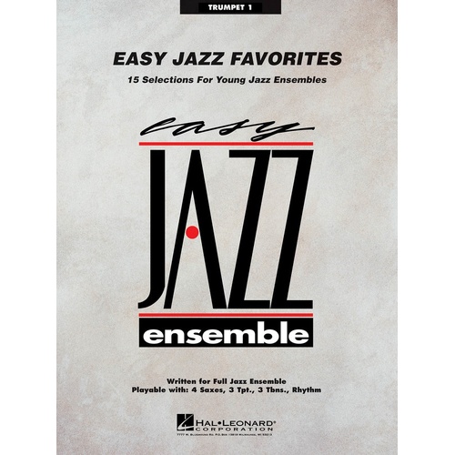 Easy Jazz Favorites Trumpet 1 (Softcover Book)