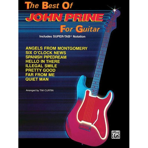 Best Of John Prine For Guitar Guitar TAB (Softcover Book)