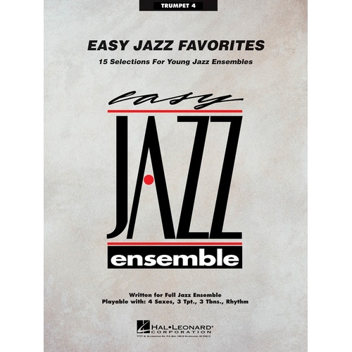 Easy Jazz Favorites Trumpet 4 (Softcover Book)