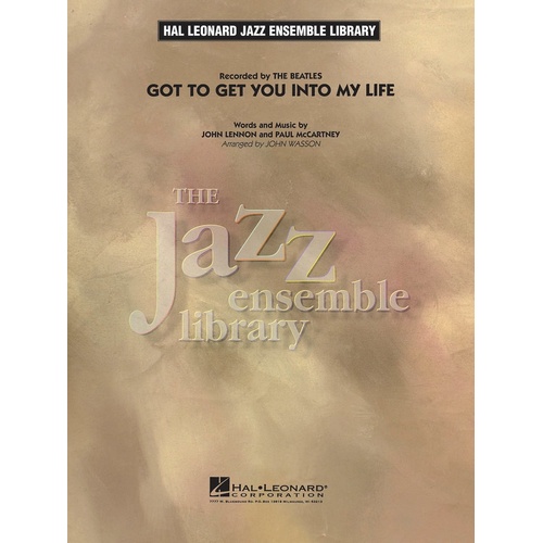 Got To Get You Into My Life Jel4 (Music Score/Parts)