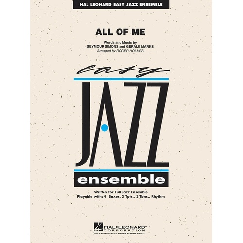 All Of Me Junior Ensemble 2 (Music Score/Parts/CD)