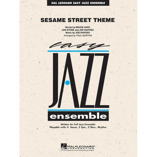 Sesame Street Theme Junior Ensemble 2 (Music Score/Parts/CD)